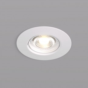 DK3028-WH Встраиваемый светильник, IP 20, 10 Вт, GU5.3, LED, белый, пластик в Югорске - yugorsk.ok-mebel.com | фото