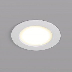DK3046-WH Встраиваемый светильник, IP 20, 5Вт, LED, белый, пластик в Югорске - yugorsk.ok-mebel.com | фото