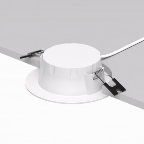 DK3048-WH Встраиваемый светильник, IP 20, 7Вт, LED, белый, пластик в Югорске - yugorsk.ok-mebel.com | фото 3