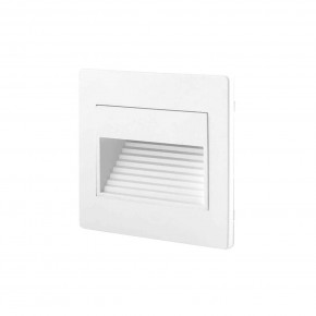 DK3050-WH Светильник встраиваемый в стену, IP 20, LED 3000, 1 Вт, белый, пластик в Югорске - yugorsk.ok-mebel.com | фото