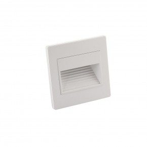 DK3050-WH Светильник встраиваемый в стену, IP 20, LED 3000, 1 Вт, белый, пластик в Югорске - yugorsk.ok-mebel.com | фото 2