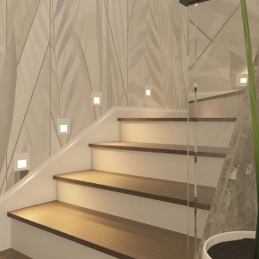 DK3050-WH Светильник встраиваемый в стену, IP 20, LED 3000, 1 Вт, белый, пластик в Югорске - yugorsk.ok-mebel.com | фото 9