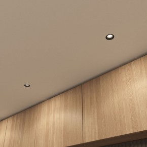 DK3055-BK Встраиваемый светильник, IP 20, 10 Вт, GU5.3, LED, черный, пластик в Югорске - yugorsk.ok-mebel.com | фото 4