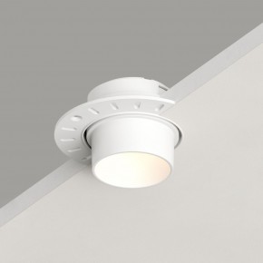 DK3056-WH Встраиваемый светильник под шпатлевку, IP20, до 15 Вт, LED, GU5,3, белый, пластик в Югорске - yugorsk.ok-mebel.com | фото 2
