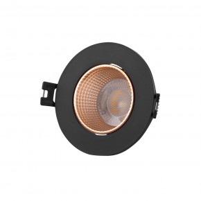 DK3061-BBR Встраиваемый светильник, IP 20, 10 Вт, GU5.3, LED, черный/бронзовый, пластик в Югорске - yugorsk.ok-mebel.com | фото