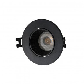 DK3061-BK Встраиваемый светильник, IP 20, 10 Вт, GU5.3, LED, черный/черный, пластик в Югорске - yugorsk.ok-mebel.com | фото