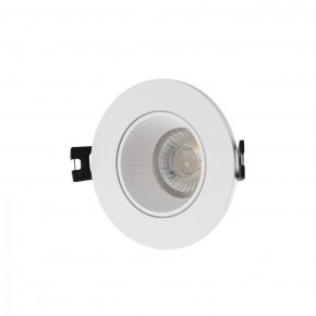 DK3061-WH Встраиваемый светильник, IP 20, 10 Вт, GU5.3, LED, белый/белый, пластик в Югорске - yugorsk.ok-mebel.com | фото