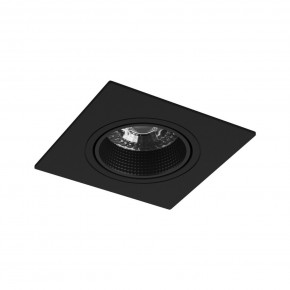DK3071-BK Встраиваемый светильник, IP 20, 10 Вт, GU5.3, LED, черный/черный, пластик в Югорске - yugorsk.ok-mebel.com | фото 6