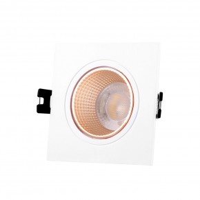 DK3071-WBR Встраиваемый светильник, IP 20, 10 Вт, GU5.3, LED, белый/бронзовый, пластик в Югорске - yugorsk.ok-mebel.com | фото