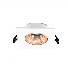 DK3071-WBR Встраиваемый светильник, IP 20, 10 Вт, GU5.3, LED, белый/бронзовый, пластик в Югорске - yugorsk.ok-mebel.com | фото 2