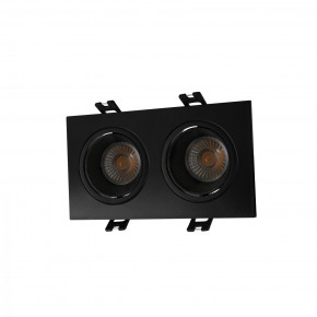 DK3072-BK Встраиваемый светильник, IP 20, 10 Вт, GU5.3, LED, черный/черный, пластик в Югорске - yugorsk.ok-mebel.com | фото