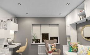 DK3072-BK+WH Встраиваемый светильник, IP 20, 10 Вт, GU5.3, LED, черный/белый, пластик в Югорске - yugorsk.ok-mebel.com | фото 2