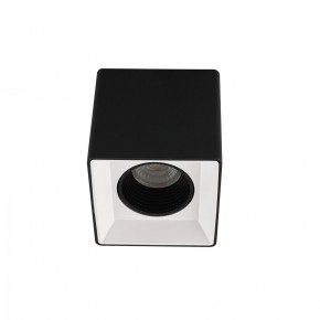 DK3080-BW+BK Светильник накладной IP 20, 10 Вт, GU5.3, LED, черно-белый/черный, пластик в Югорске - yugorsk.ok-mebel.com | фото