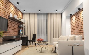 DK3080-BW+BK Светильник накладной IP 20, 10 Вт, GU5.3, LED, черно-белый/черный, пластик в Югорске - yugorsk.ok-mebel.com | фото 2
