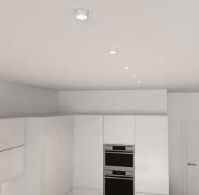 DK3120-WH Встраиваемый светильник, IP20, до 15 Вт, LED, GU5,3, белый, пластик в Югорске - yugorsk.ok-mebel.com | фото 6