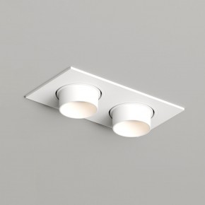 DK3122-WH Встраиваемый светильник, IP20, до 15 Вт, LED, GU5,3, белый, пластик в Югорске - yugorsk.ok-mebel.com | фото