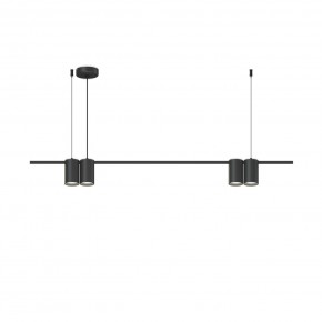 DK4061-BK Подвесной светильник ORBIT, IP20, 4xGU10 LED до 15 Вт, черный матовый, алюминий в Югорске - yugorsk.ok-mebel.com | фото 3