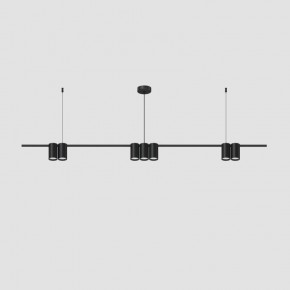 DK4063-BK Подвесной светильник ORBIT, IP20, 7xGU10 LED до 15 Вт, черный матовый, алюминий в Югорске - yugorsk.ok-mebel.com | фото 2