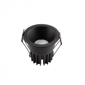 DK4500-BK Встраиваемый светильник, IP 20, 12 Вт, LED 3000, черный, алюминий в Югорске - yugorsk.ok-mebel.com | фото