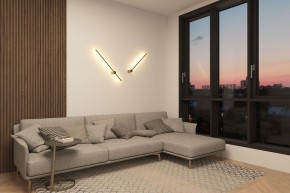 DK5012-SG Бра 800 мм, 3000К, IP20,7 Вт, матовое золото в Югорске - yugorsk.ok-mebel.com | фото 7