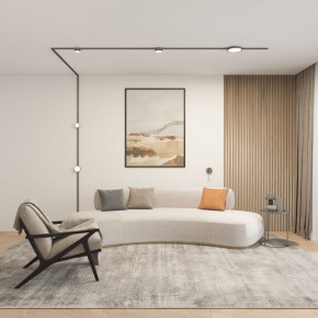 DK5072-DN Бра SHINE WALL со светодиодом, D104*H68, IP20, 3000К, 3W, RA?90, темный никель, алюминий в Югорске - yugorsk.ok-mebel.com | фото 5
