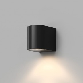 DK9790-BK Настенный уличный светильник NARVIK, IP44, GU10 LED, до 15 Вт, черный, алюминий в Югорске - yugorsk.ok-mebel.com | фото