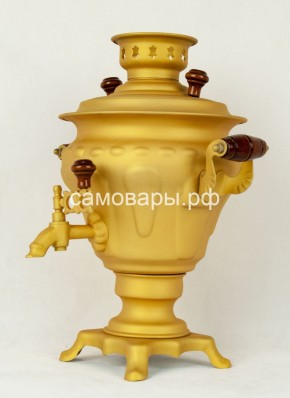 Электрический самовар "Русское золото" матовая груша на 2 литра (Ограниченная серия) в Югорске - yugorsk.ok-mebel.com | фото