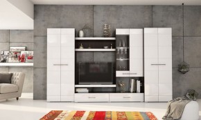 Фиеста №15 Комод с 6ю ящ (Венге/Белый глянец) в Югорске - yugorsk.ok-mebel.com | фото 2