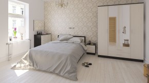 Фиеста Кровать 1600, цвет венге/дуб лоредо, ШхГхВ 163,5х203,5х80 см., сп.м. 1600х2000 мм., без матраса, основание есть в Югорске - yugorsk.ok-mebel.com | фото 5