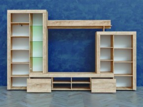 Гостиная МИРАЖ-1 (Дуб баррик) в Югорске - yugorsk.ok-mebel.com | фото 2