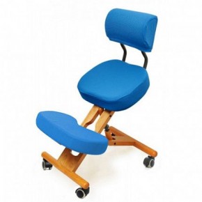 Коленный стул со спинкой Smartstool KW02В + Чехлы в Югорске - yugorsk.ok-mebel.com | фото 2