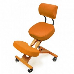 Коленный стул со спинкой Smartstool KW02В + Чехлы в Югорске - yugorsk.ok-mebel.com | фото 4