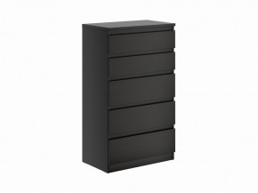 Комод КАСТОР с пятью ящиками, цвет Дуб Венге в Югорске - yugorsk.ok-mebel.com | фото