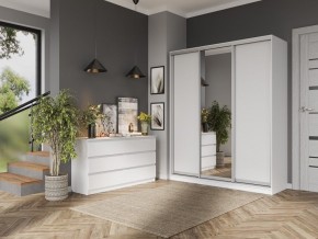 Комод с 6 ящиками 1200 "Бьянко" (Белый лофт) в Югорске - yugorsk.ok-mebel.com | фото 2