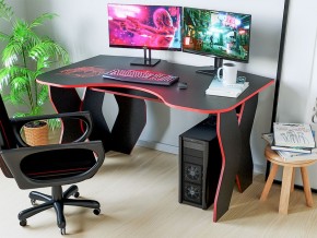 Компьютерный стол КЛ №9.0 (Черный/Красный) в Югорске - yugorsk.ok-mebel.com | фото 3