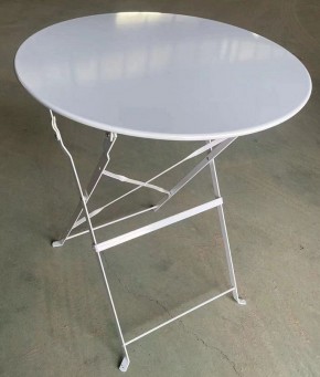 Комплект садовой мебели OTS-001R (стол + 2 стула) металл в Югорске - yugorsk.ok-mebel.com | фото 4