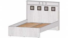 КОСТА-РИКА Кровать 1200 с основанием (анкор светлый) в Югорске - yugorsk.ok-mebel.com | фото