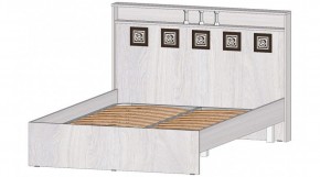 КОСТА-РИКА Кровать 1400 с основанием (анкор светлый) в Югорске - yugorsk.ok-mebel.com | фото