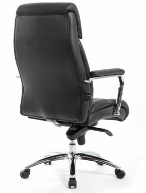 Кресло BRABIX PREMIUM "Phaeton EX-502" (кожа с компаньоном, хром, черное) 530882 в Югорске - yugorsk.ok-mebel.com | фото 4