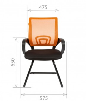 Кресло для оператора CHAIRMAN 696 V (ткань TW-11/сетка TW-01) в Югорске - yugorsk.ok-mebel.com | фото 5