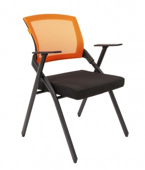 Кресло для посетителей CHAIRMAN NEXX (ткань стандарт черный/сетка DW-66) в Югорске - yugorsk.ok-mebel.com | фото