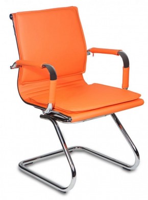 Кресло для посетителя Бюрократ CH-993-Low-V/orange оранжевый в Югорске - yugorsk.ok-mebel.com | фото