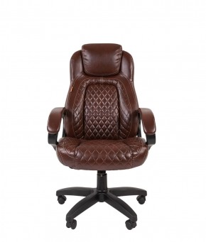 Кресло для руководителя  CHAIRMAN 432 (Экокожа коричневая) в Югорске - yugorsk.ok-mebel.com | фото 2