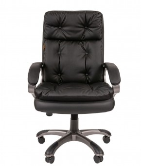 Кресло для руководителя  CHAIRMAN 442 (экокожа черная) в Югорске - yugorsk.ok-mebel.com | фото 1
