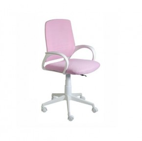 Кресло Ирис White сетка/ткань розовая в Югорске - yugorsk.ok-mebel.com | фото