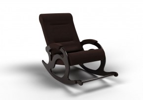 Кресло-качалка Тироль 12-Т-ГР (ткань/венге) ГРАФИТ в Югорске - yugorsk.ok-mebel.com | фото 1