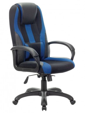 Кресло компьютерное BRABIX PREMIUM "Rapid GM-102" (экокожа/ткань, черное/синее) 532106 в Югорске - yugorsk.ok-mebel.com | фото 1