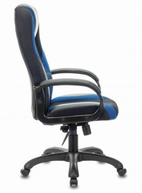 Кресло компьютерное BRABIX PREMIUM "Rapid GM-102" (экокожа/ткань, черное/синее) 532106 в Югорске - yugorsk.ok-mebel.com | фото 3