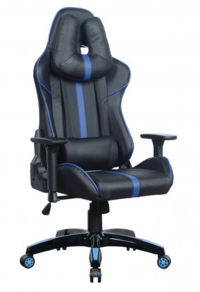 Кресло компьютерное BRABIX "GT Carbon GM-120" (черное/синее) 531930 в Югорске - yugorsk.ok-mebel.com | фото