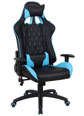 Кресло компьютерное BRABIX "GT Master GM-110" (черное/голубое) 531928 в Югорске - yugorsk.ok-mebel.com | фото